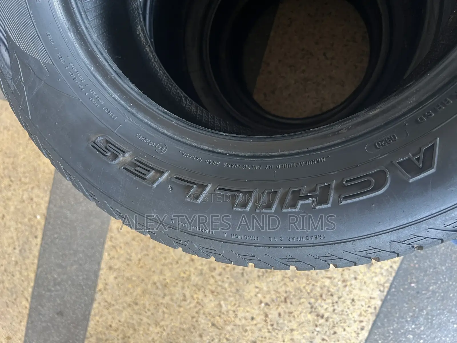 225/65r17 Achilles Good Condition Tyres