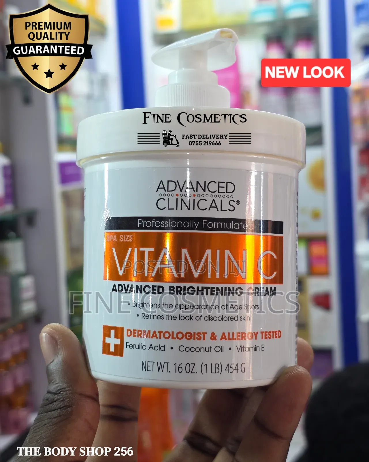 Advanced Clinicals Vitamin C Brightening Dark Spots Cream