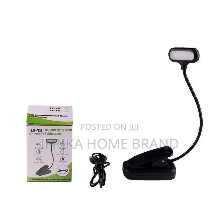Led Eye Protection Folding Bed Clamp Desk Light Reading Lamp
