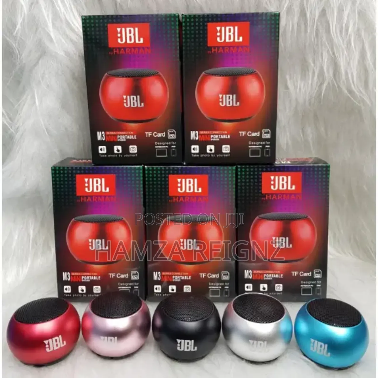 Wireless Bluetooth Speaker Crystal Clear Sound Multicolour