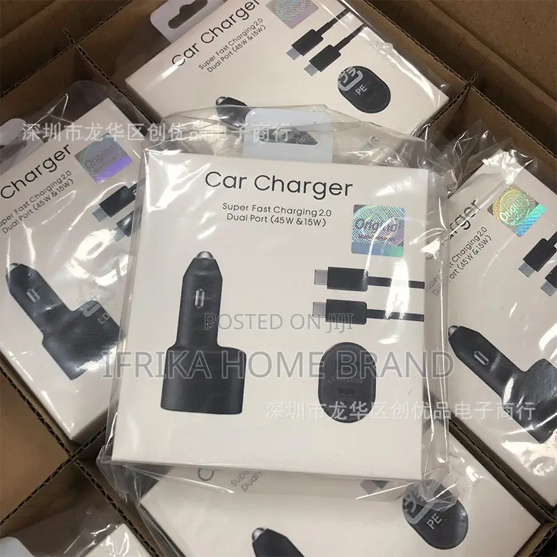 45w Car Charger S21 Note20 Mobile Phone Car Charger