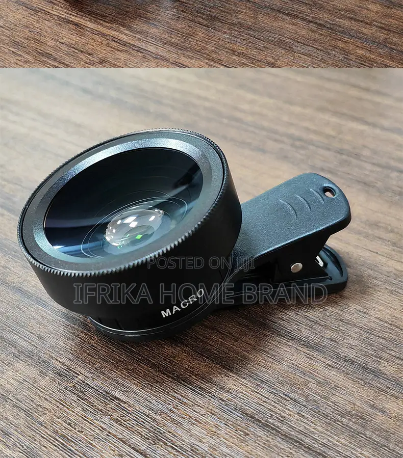 Mobile Phone Lens 37mm Interface 0.45x Wide Angle Macro 52mm