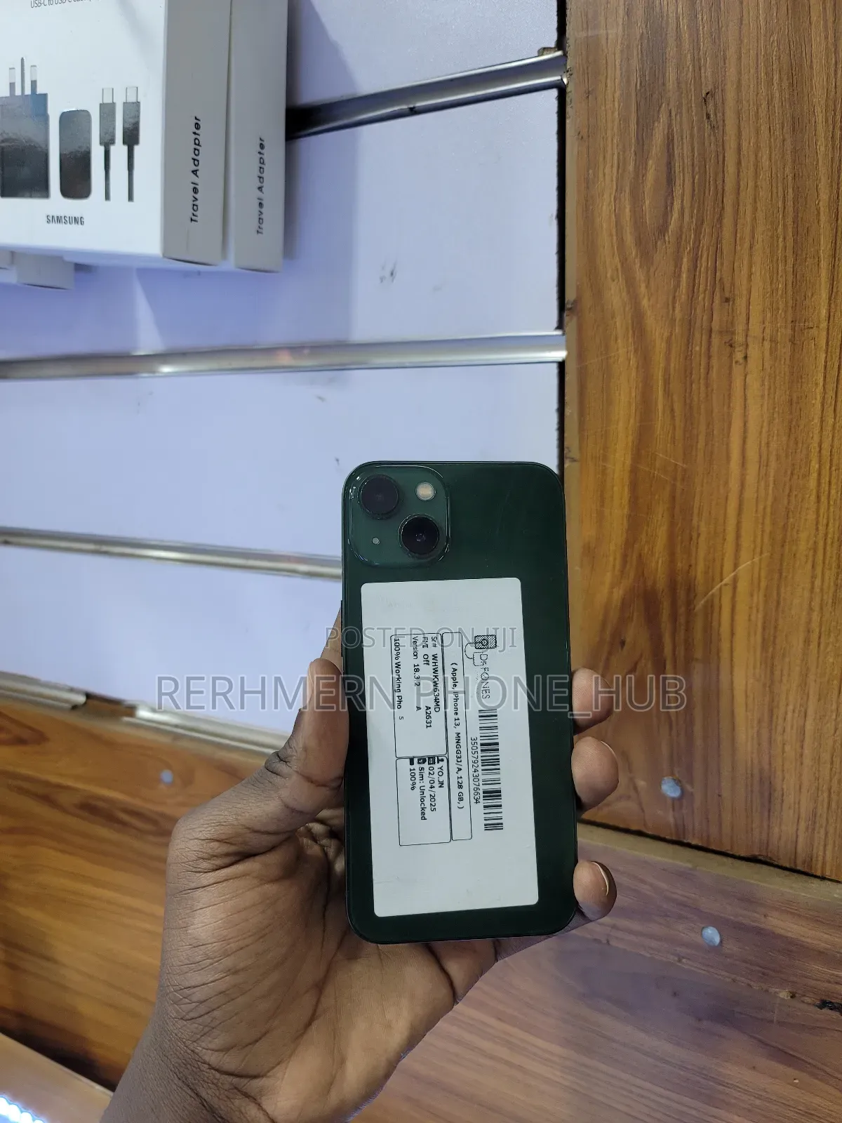 New Apple iPhone 13 128 GB Green