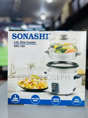 Sonashi Rice Cooker 2.8l With Steamer