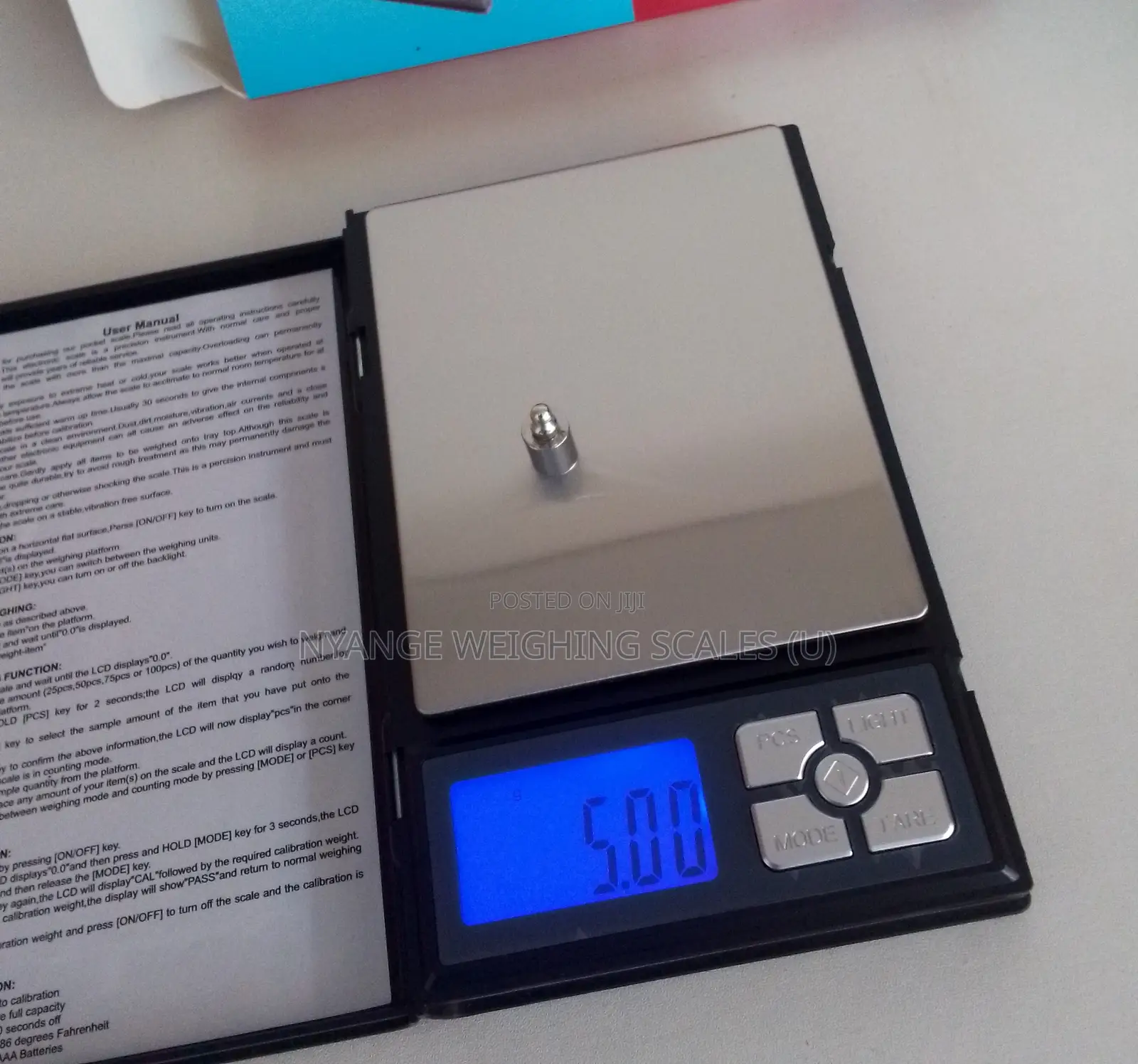 High Precision Weighing Scale Pocket Weigh Jewelry Weighing Scale