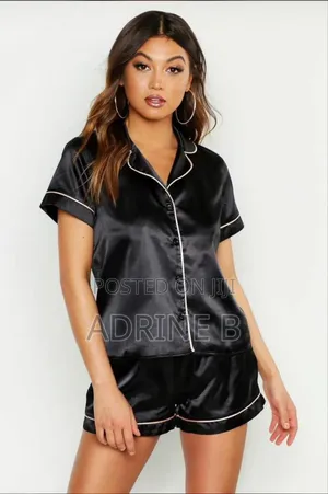 Photo - Women Silk Night Shorts