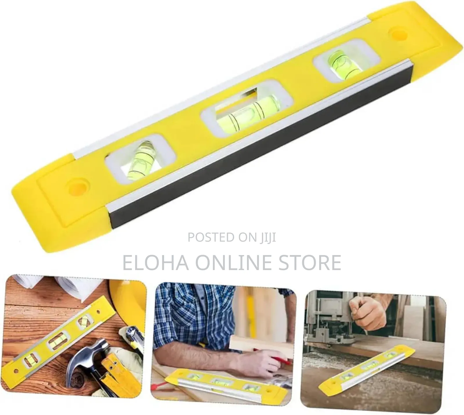 9inch 3-Level Pro Bubble Grade Magnetic Leveller 4