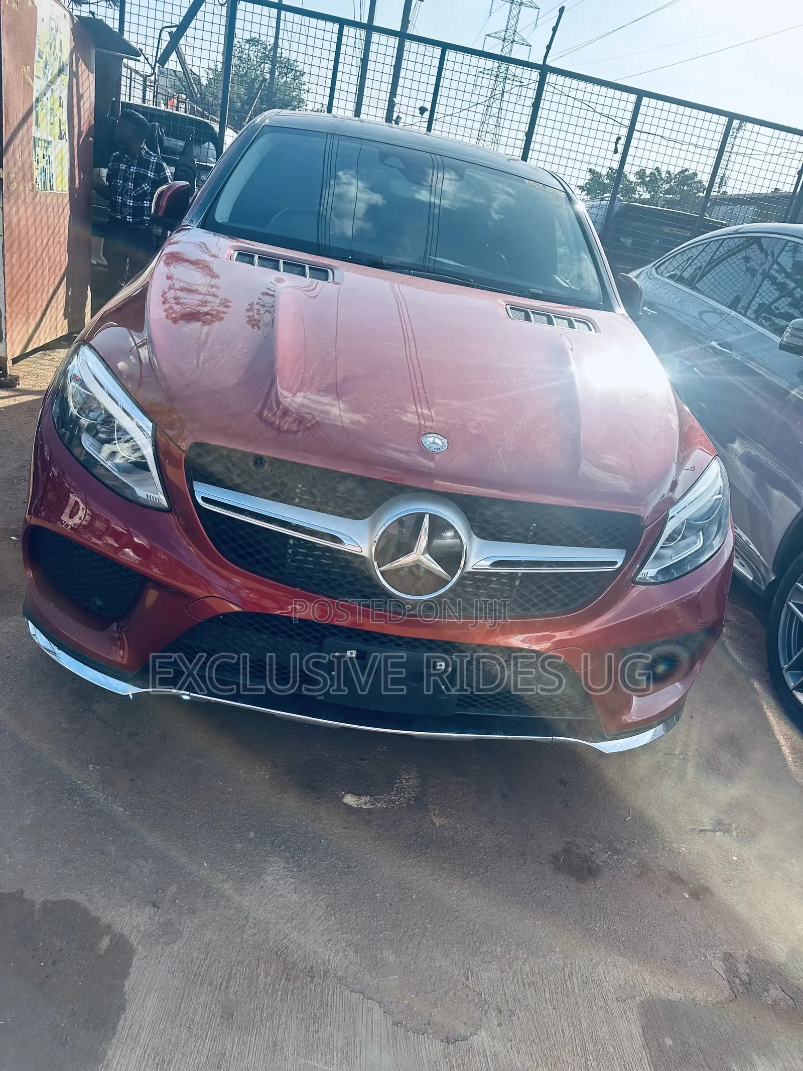 Mercedes-Benz GLE-Class GLE 350d 4MATIC 2017 Red