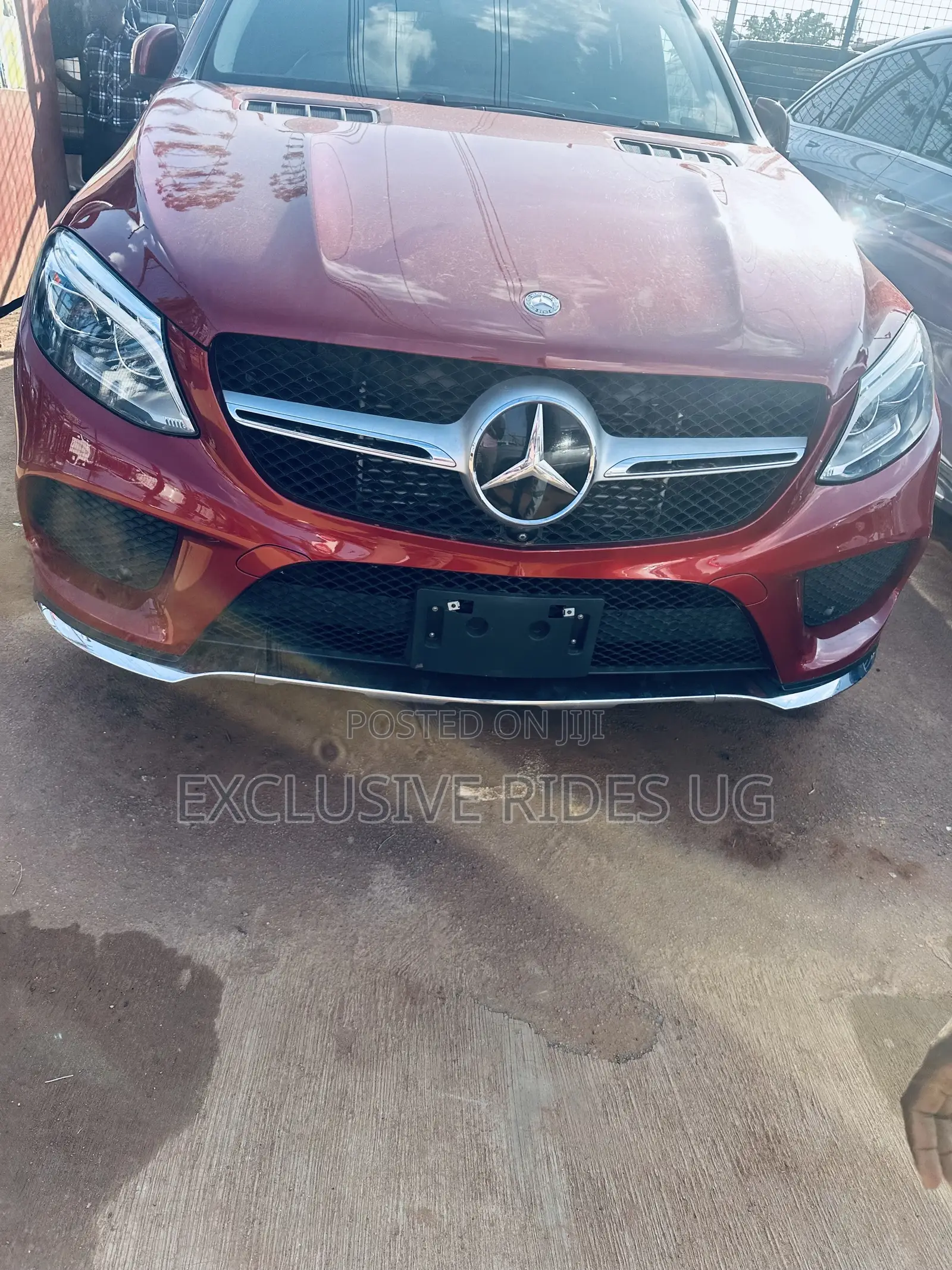 Mercedes-Benz GLE-Class GLE 350d 4MATIC 2017 Red