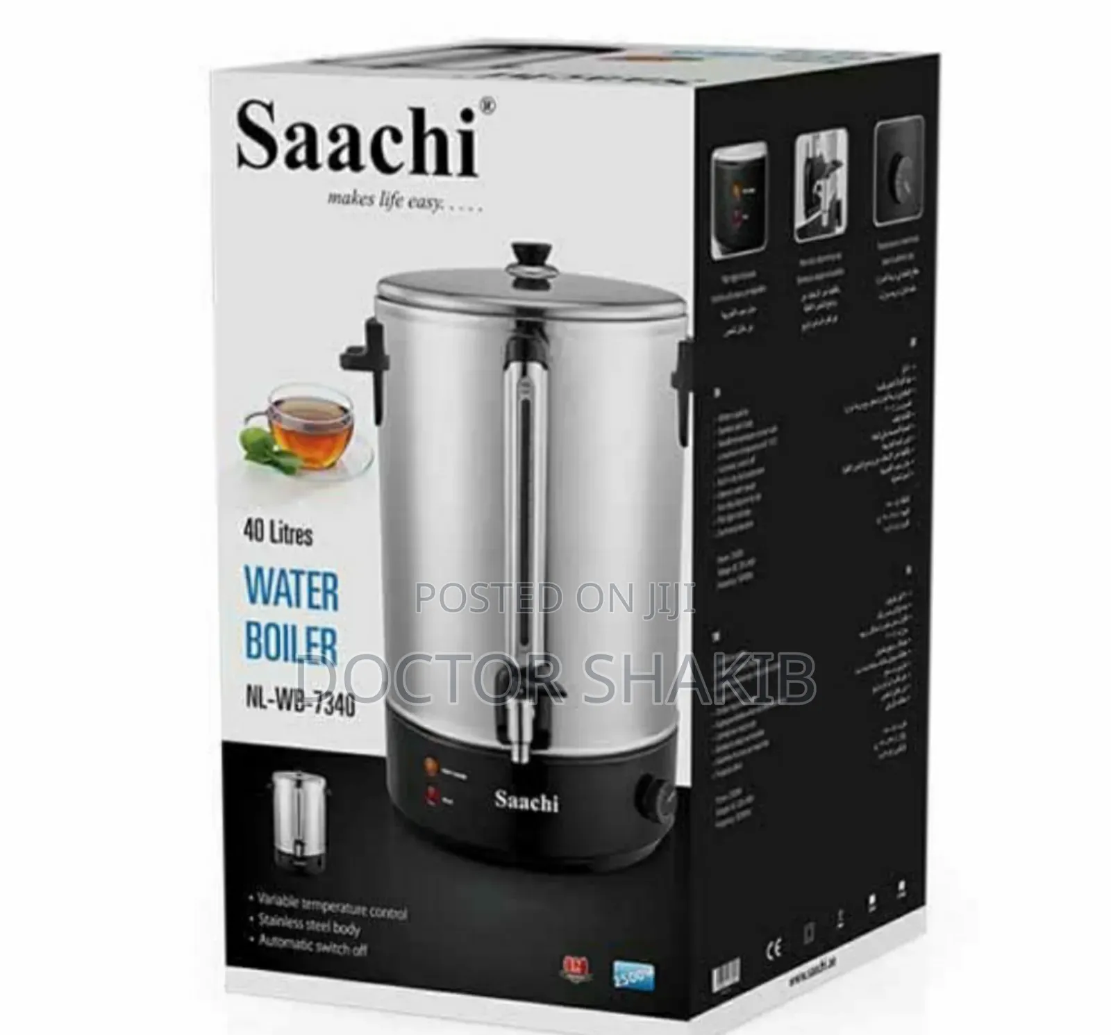 40ltr Saachi Electric Water Boiler
