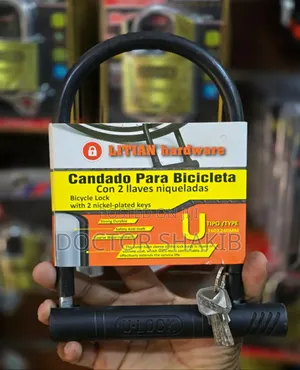 Anti-Theft Heavy-Duty U Lock for Bikes and Motorcycle