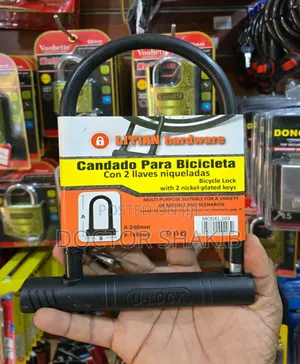 Anti-Theft Heavy-Duty U Lock for Bikes and Motorcycle
