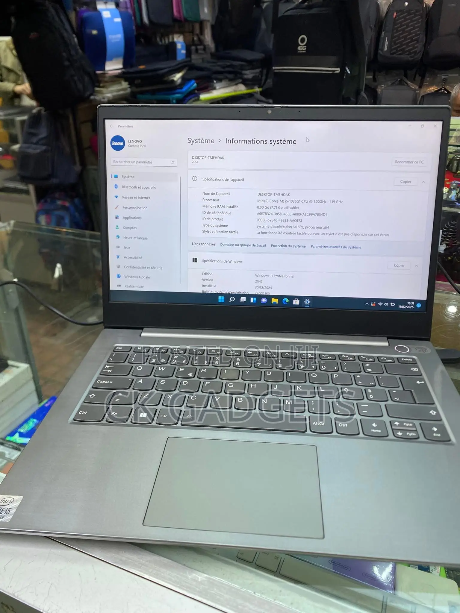 New Laptop Lenovo Thinkbook 14 8GB Intel Core I5 HDD+SSD 1T