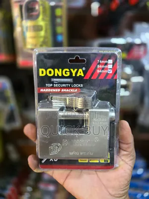 Dongya 94mm Original Heavy-Duty Stainless Steel Padlock