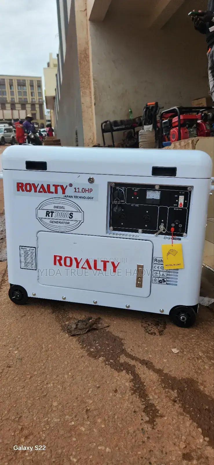 Diesel Generator Royalty Japan 7.5kv