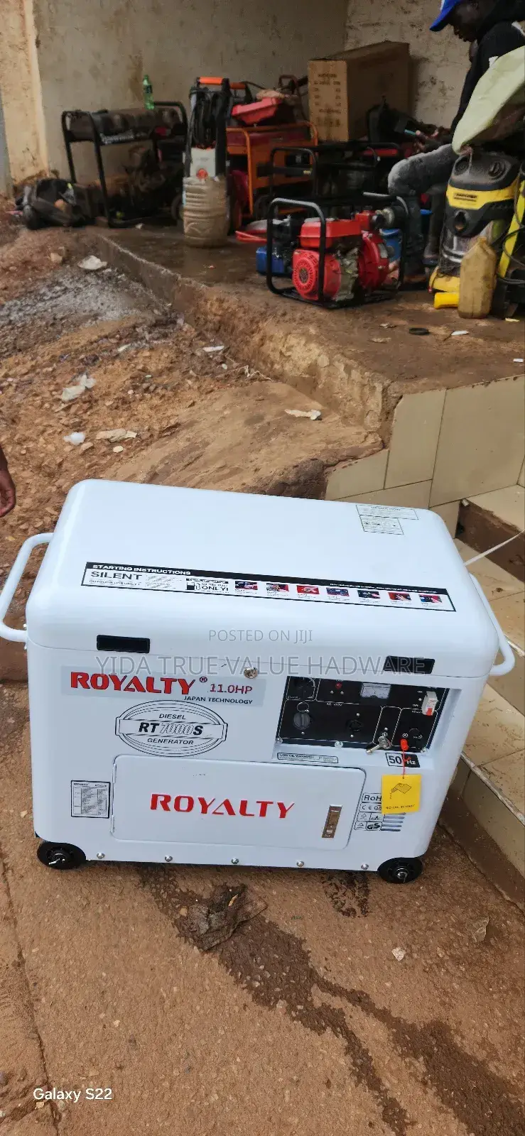 Diesel Generator Royalty Japan 7.5kv