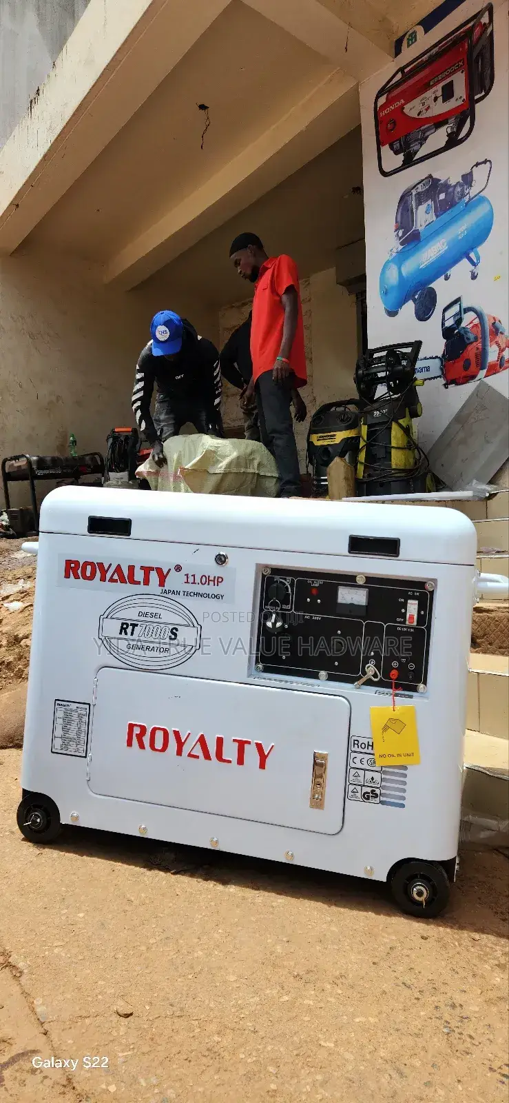 Diesel Generator Royalty Japan 7.5kv