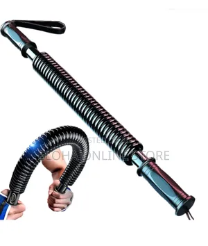 Unique Heavy-Duty 60kg Spring Power Twister Exercise Bar