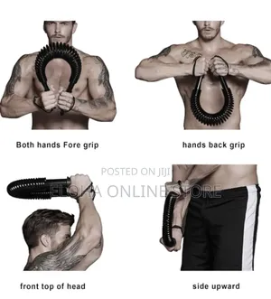 Unique Heavy-Duty 60kg Spring Power Twister Exercise Bar