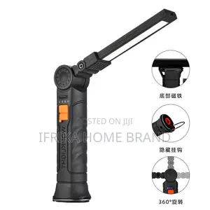 Multifunctional Magnet Auto Repair Work Light Red Warning