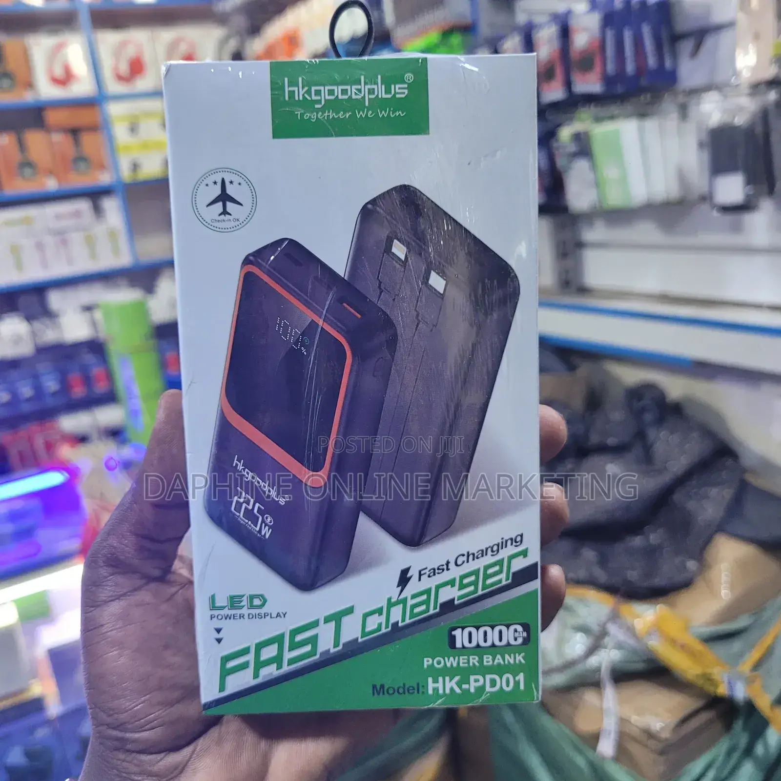 Goodplus Fast-Charging Power Bank 10000mah