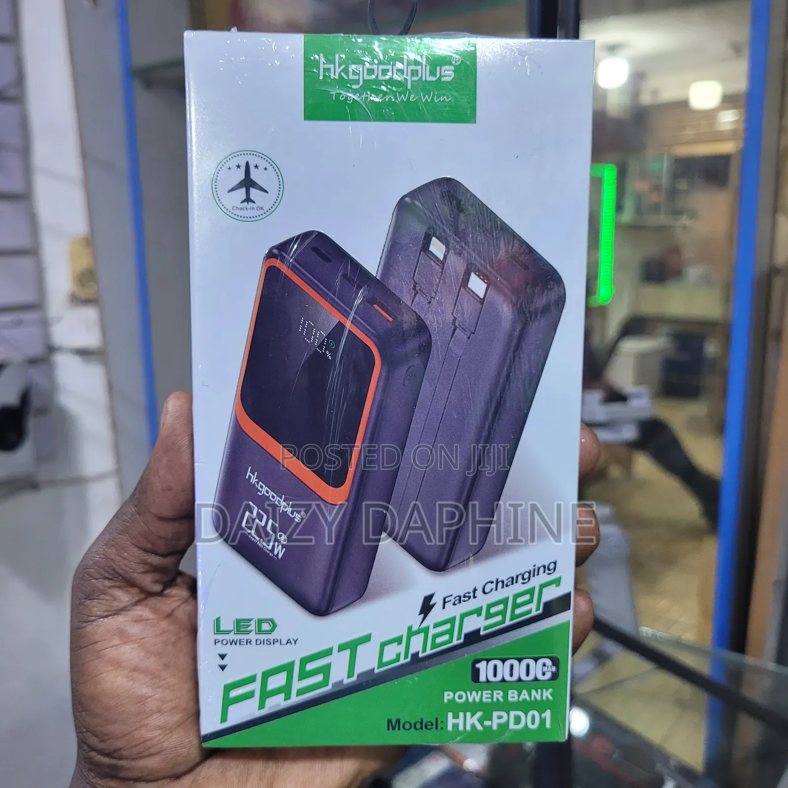 Goodplus Fast-Charging Power Bank 10000mah