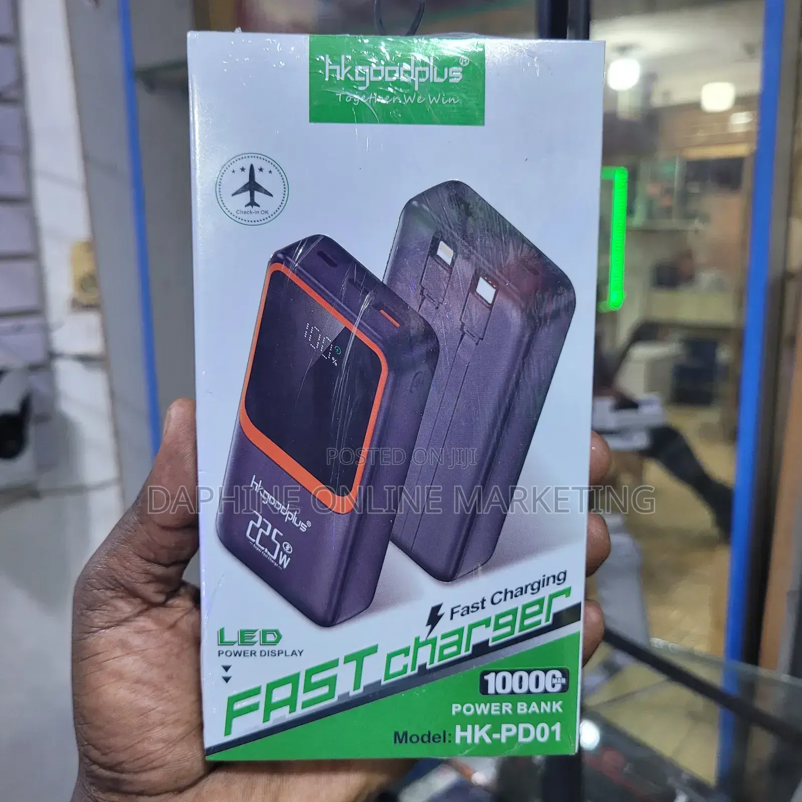 Goodplus Fast-Charging Power Bank 10000mah