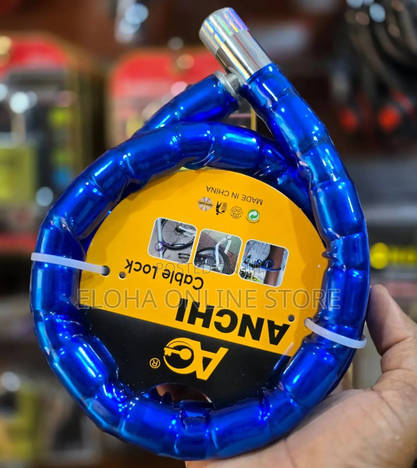 New Anchi Motorcycle Chain Lock
