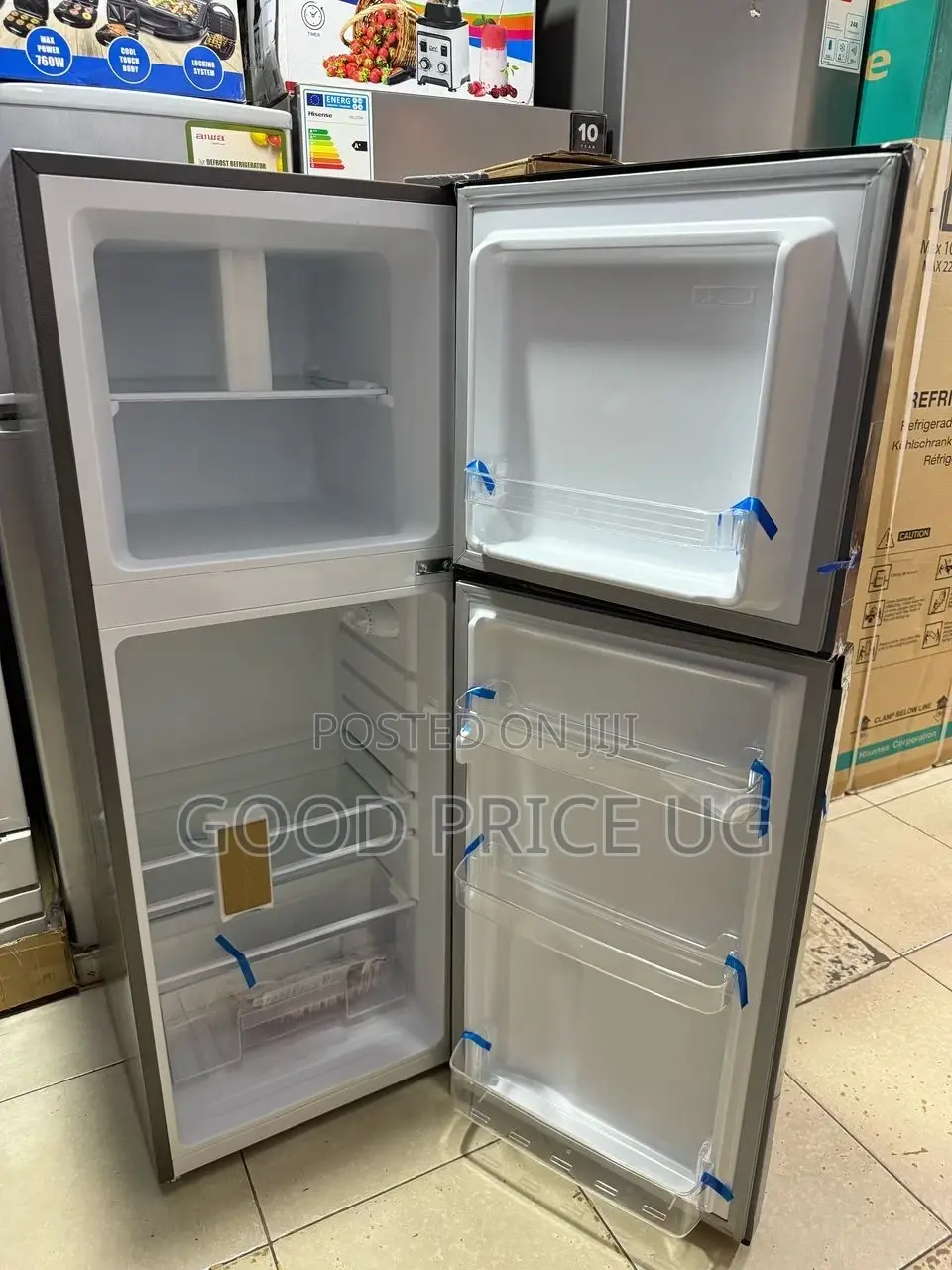 160l SPJ Double Door Fridge With Warranty