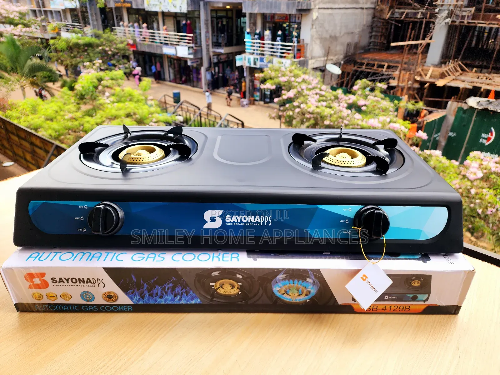 Sayona Brand New Double Gas Burner