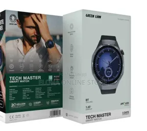 Unique Green Lion Tech Master Smart Watch