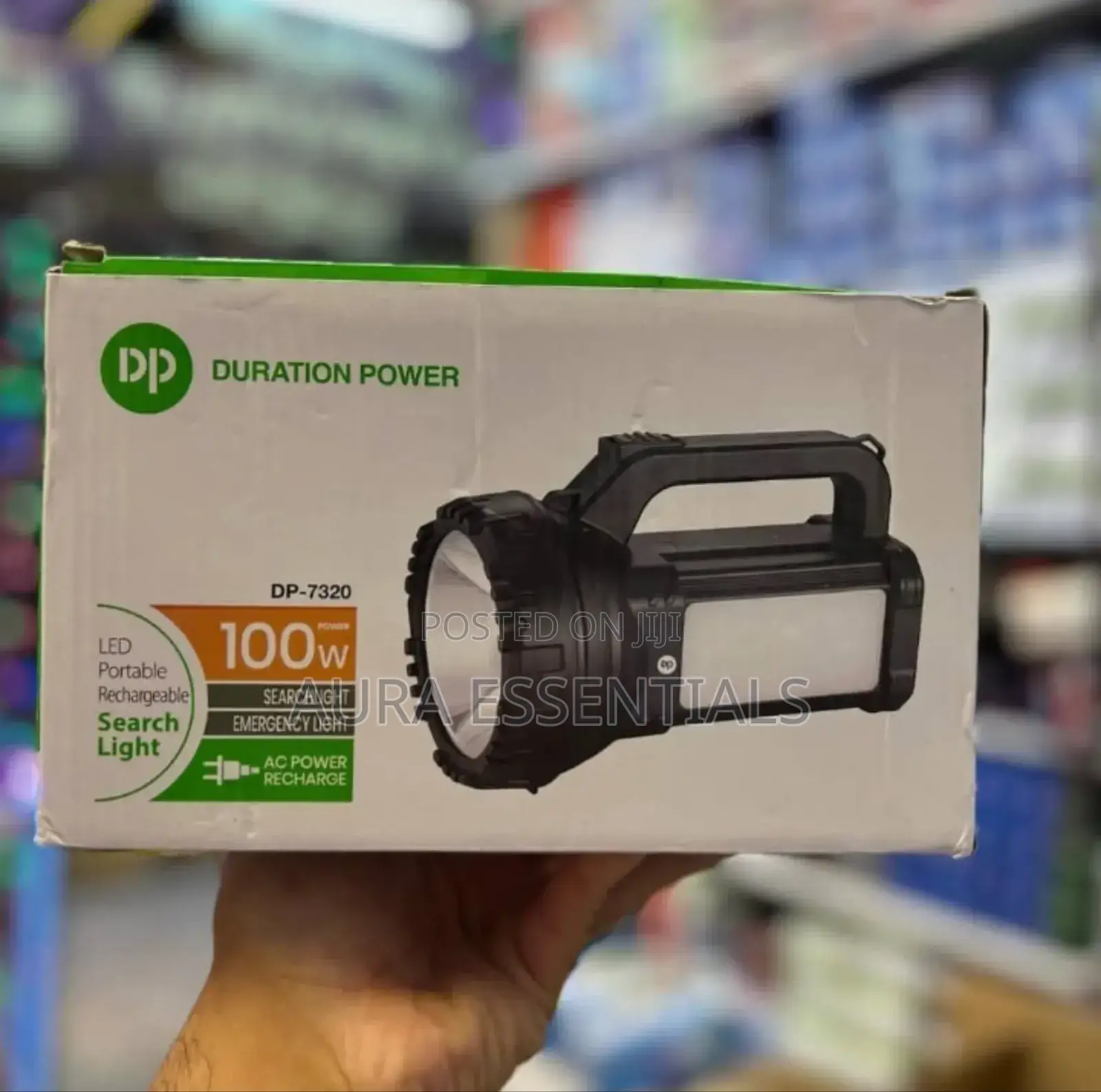 Dp Light 100watts High Power Rechargeable Search Light