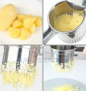 Stainless Steel Potato Masher Ricer Fruit Juicer Press