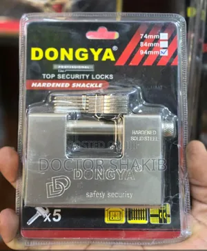 Dongya 94mm Strong Stainless Steel Padlock