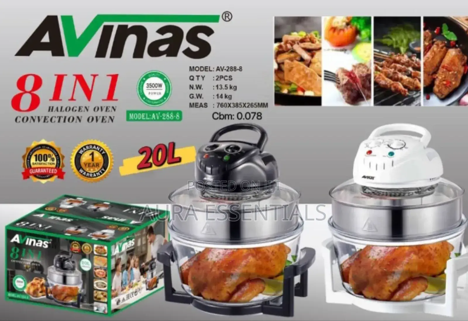 Digital Convection Oven Electric Air Fryer