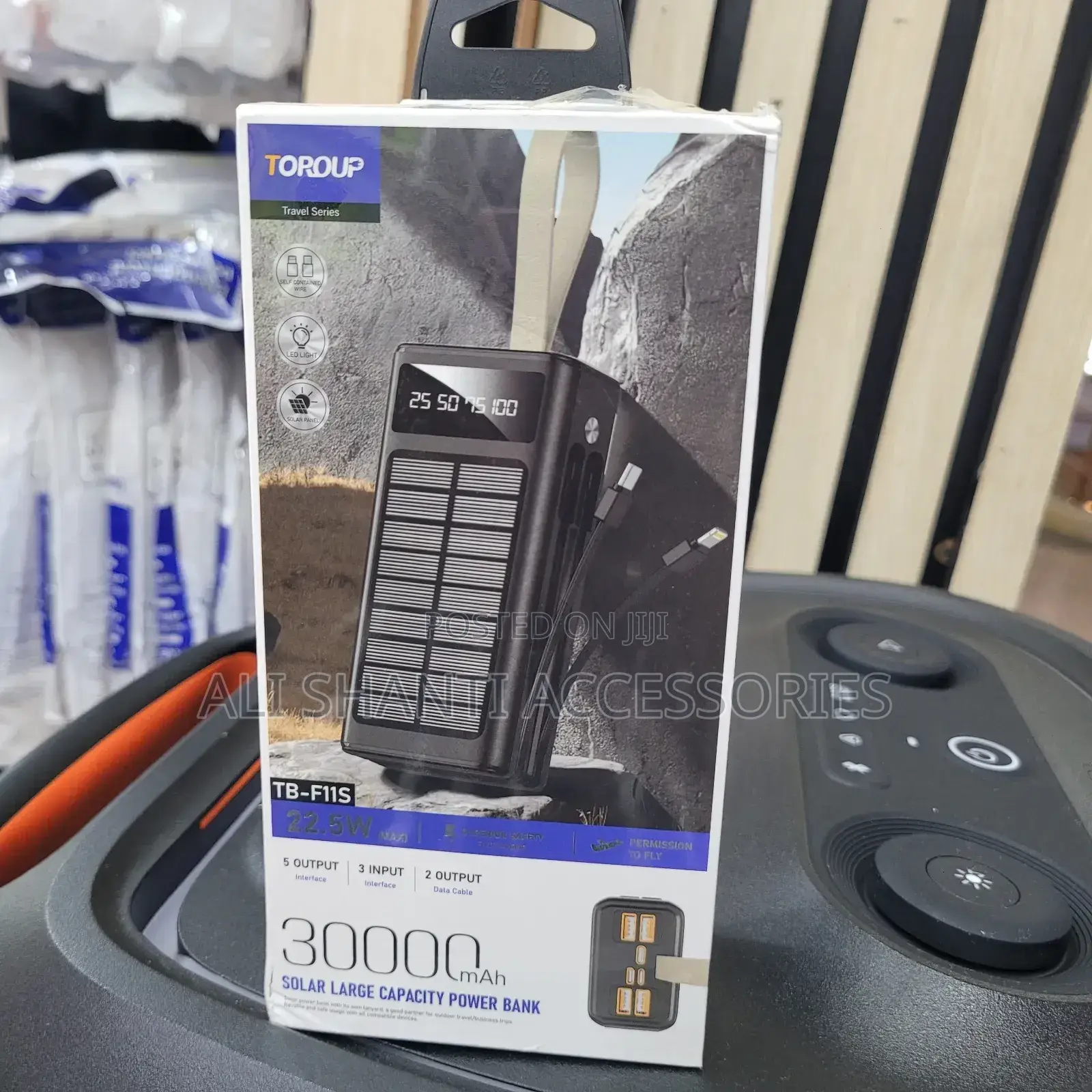 30000mah Super Fast Solar Power Bank