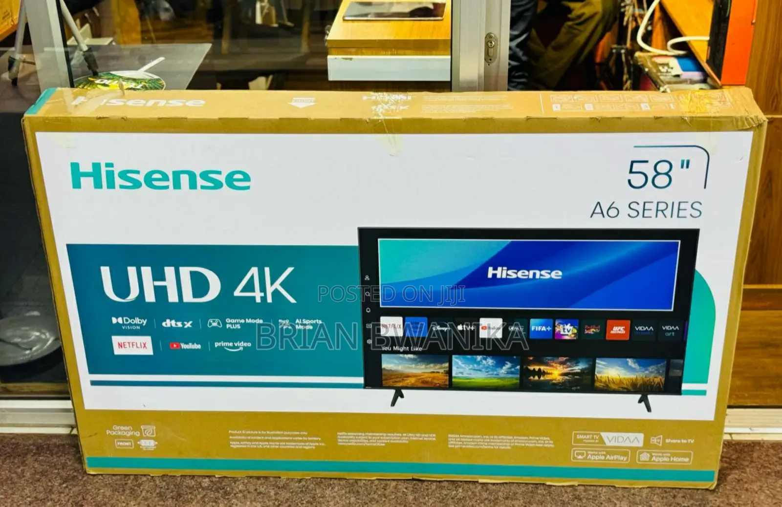 58 Inches Tv Hisense A6 Series