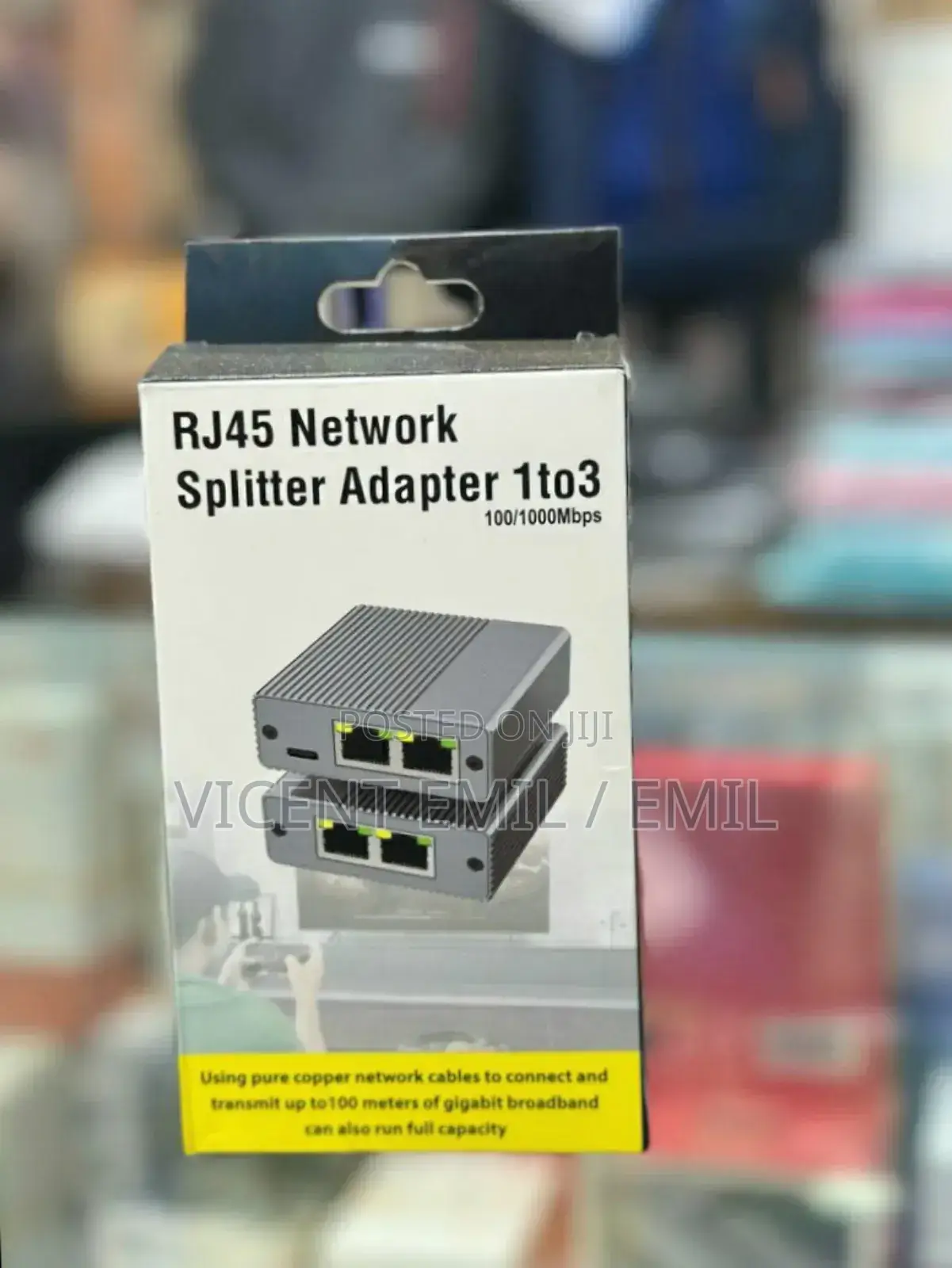 1 to 2 Rj45 Network Splitter