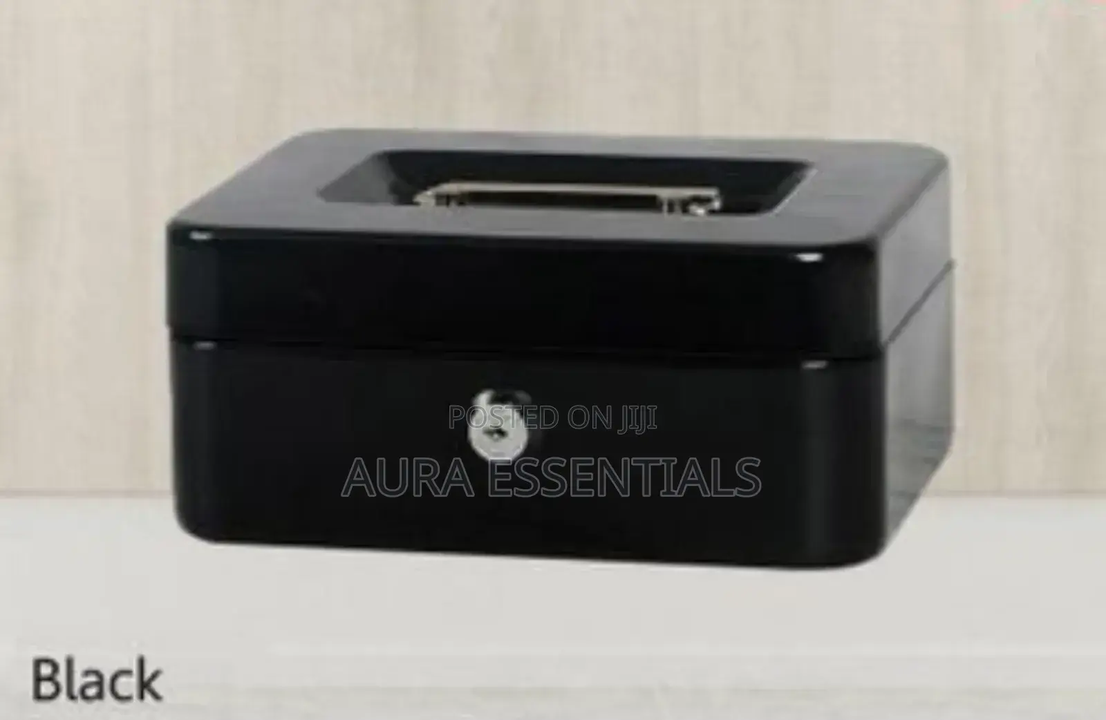 Cash Box With Coin Separator Tray-mult Colour