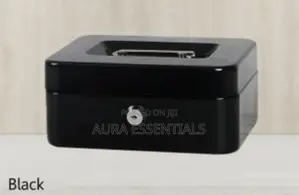 Cash Box With Coin Separator Tray-mult Colour