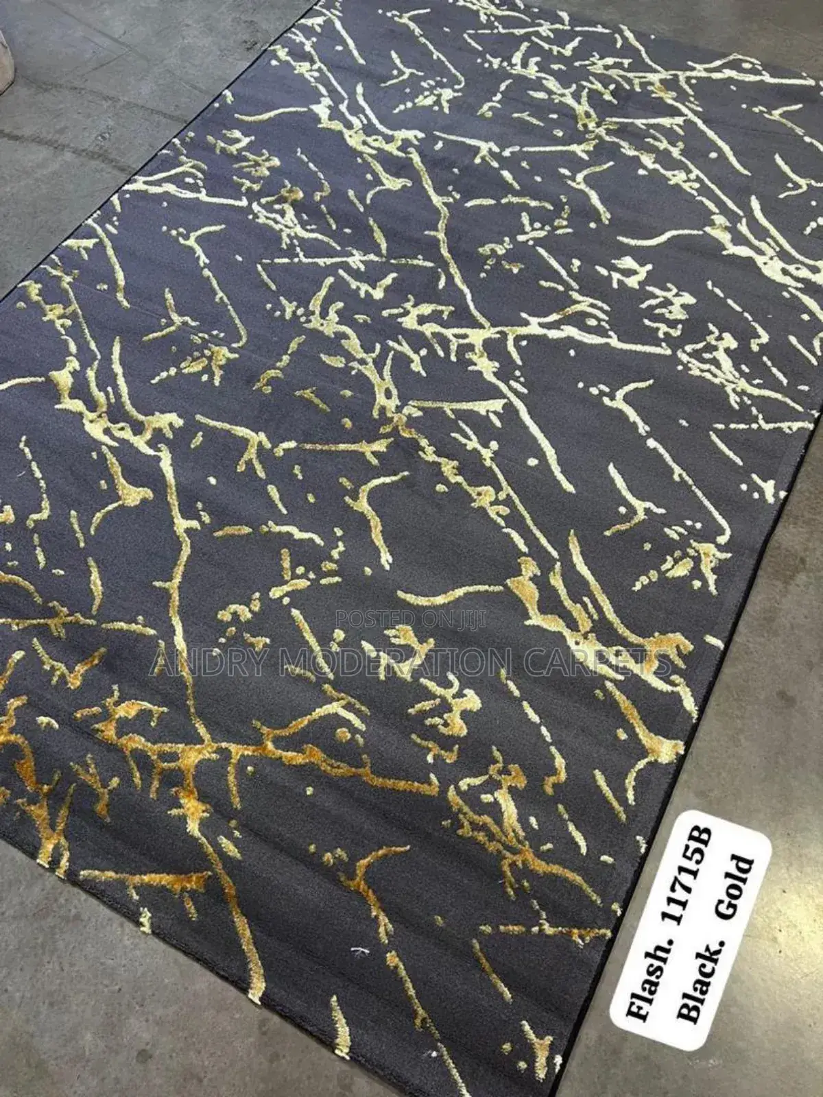 Gold and Gray Centre Rugs