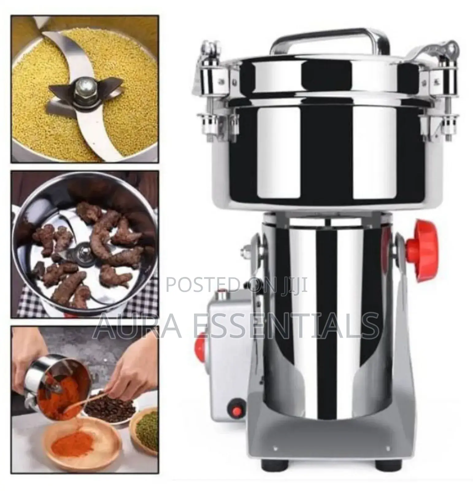 1000g High Speed Motor Electric Dry Powder Food Grinder