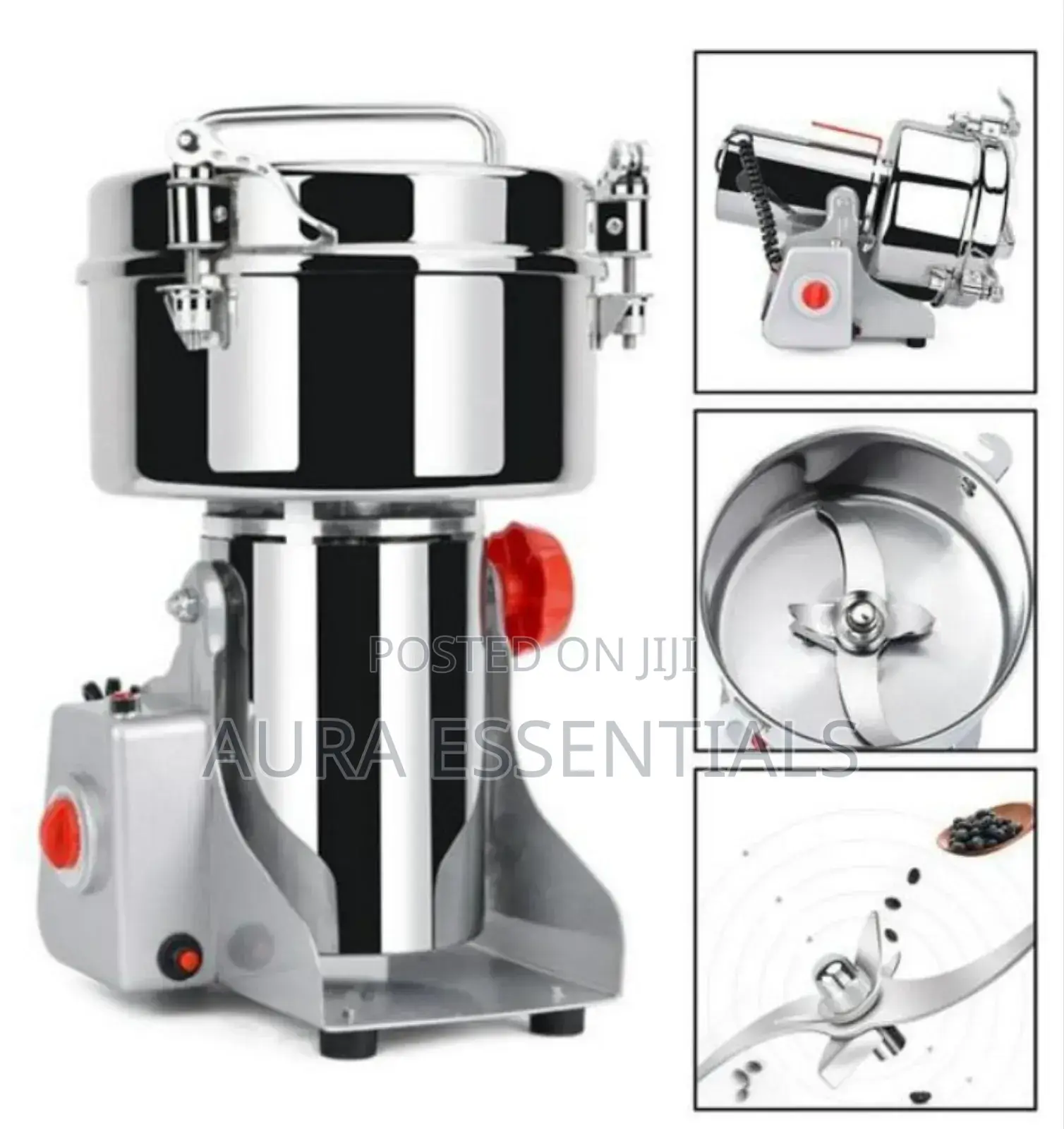 1000g High Speed Motor Electric Dry Powder Food Grinder