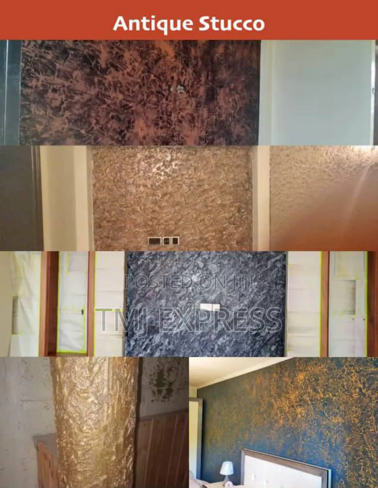 Antique Stucco Walls Per Square Meter Supply and Apply