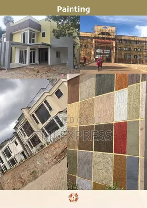 Paste/Texture/Graffiti Exterior Paint Supply Apply Per SQM