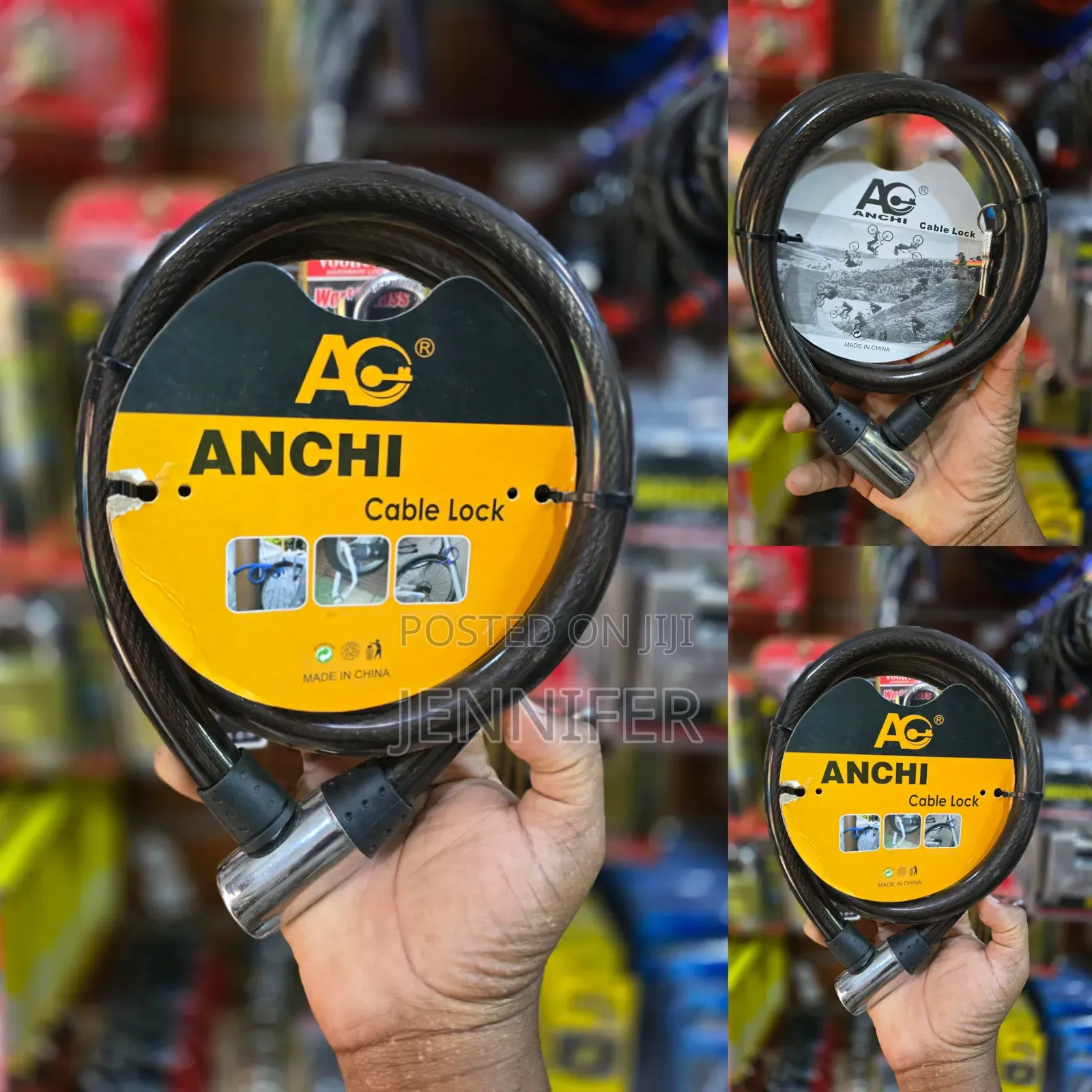 Anchi Heavy Duty Thick Cable Lock