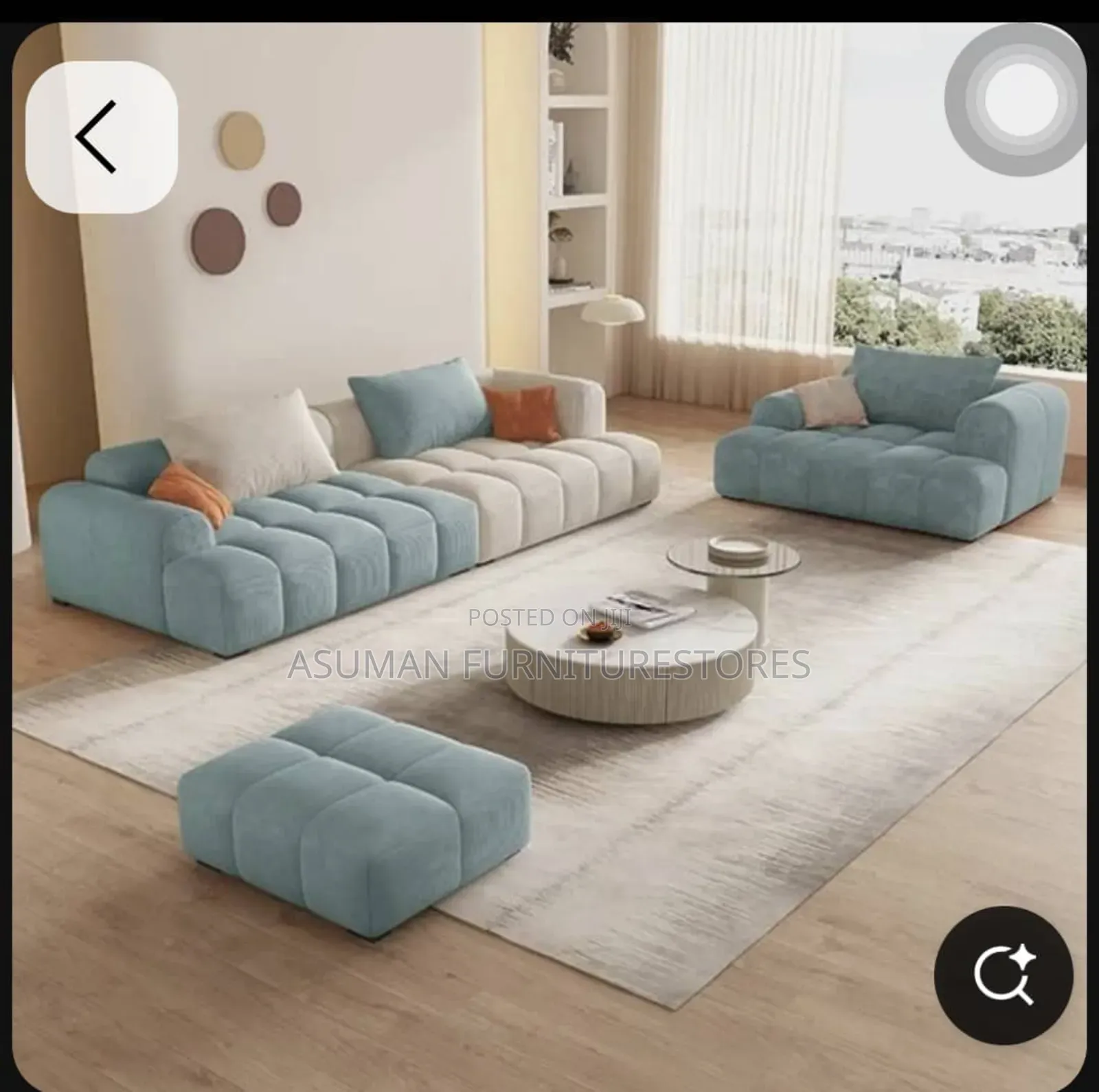 Luxury 3seater Sofa With Centre Table Call Us On