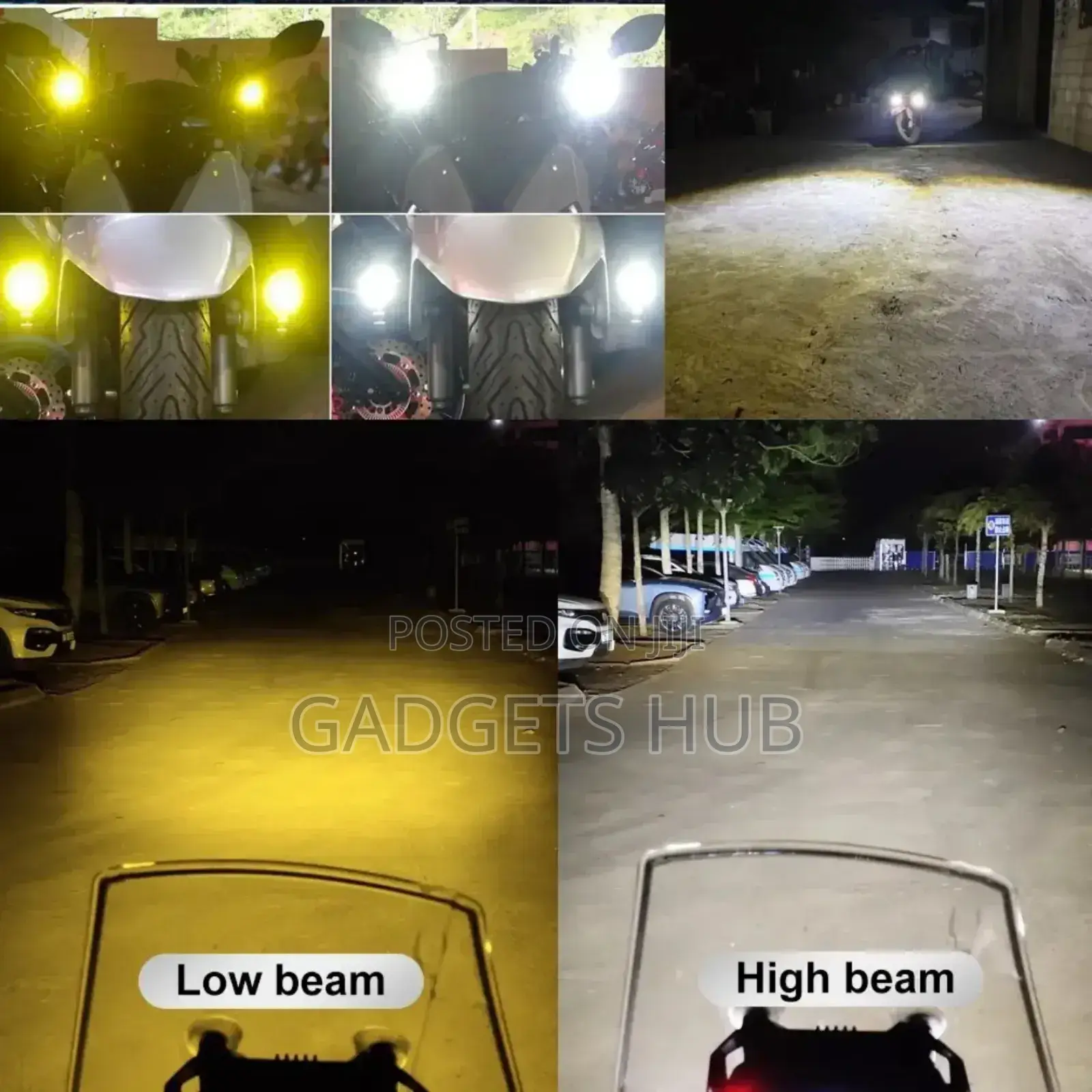 Mini Lens Motorcycle Spotlight Led Fog Light