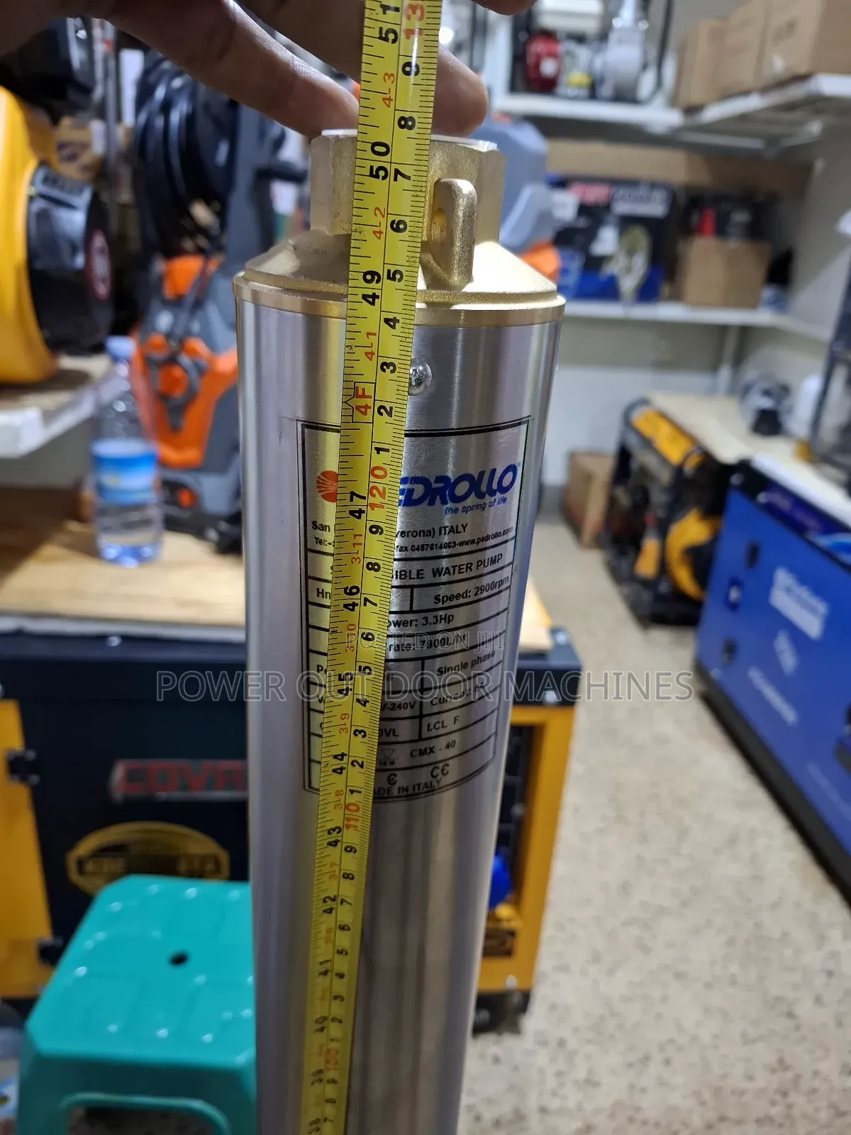 150 Meter / 450 Feet Pedrollo Italy Submersible Well Pump