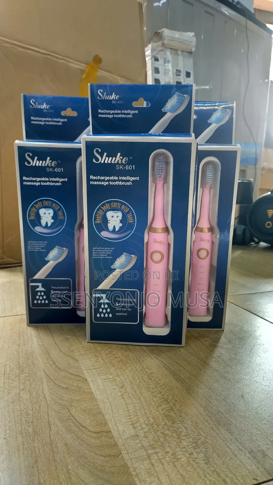 Shuke Sk-601 Electric Toothbrush - Waterproof, Long-